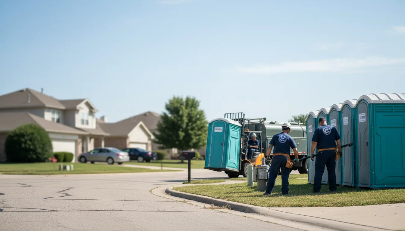 Porta Potty Rental in Rootstown, OH near me